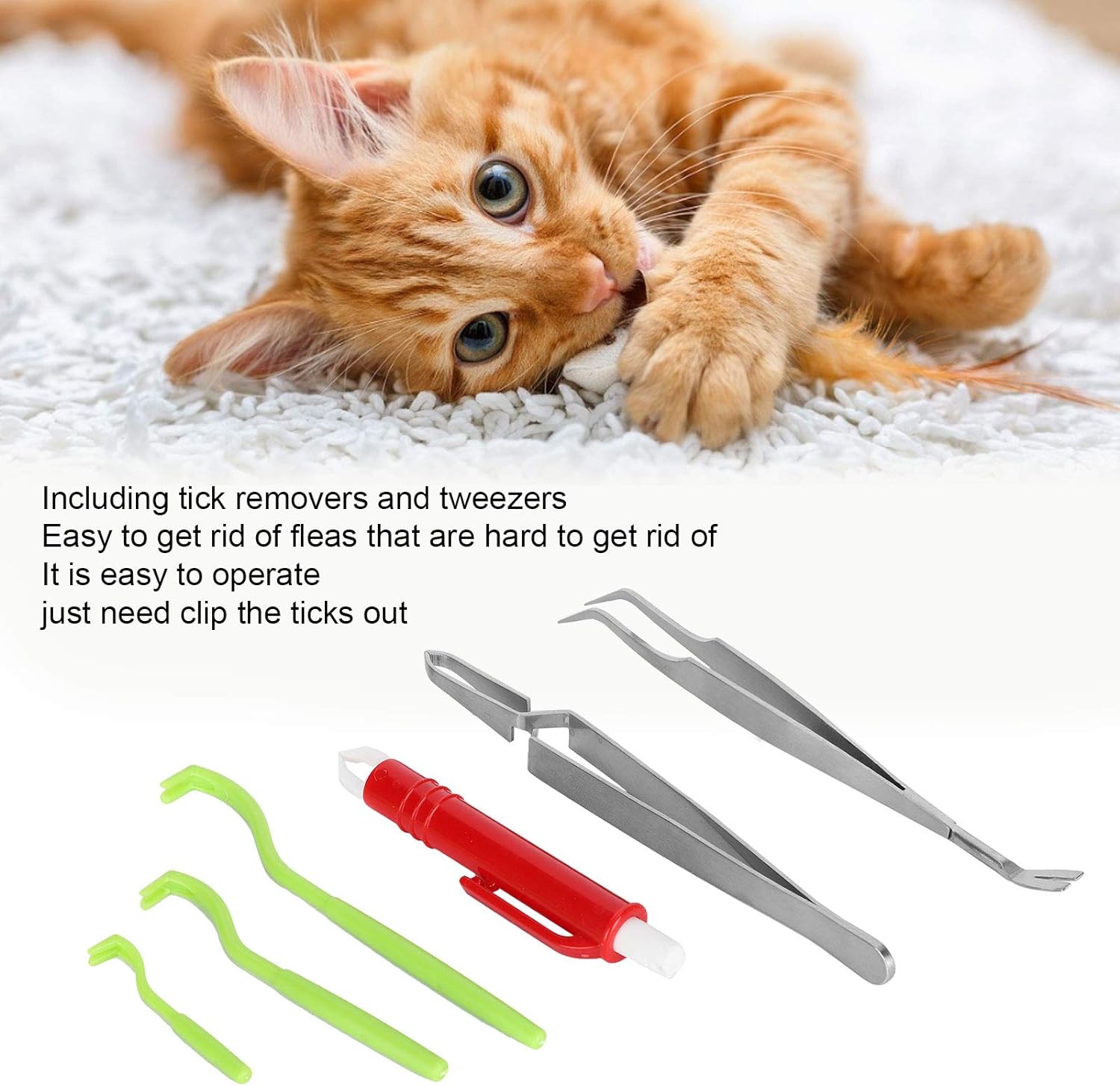 PetiKit Tick Remover - Durable 6-Piece Tick Removal Toolset - Image 4